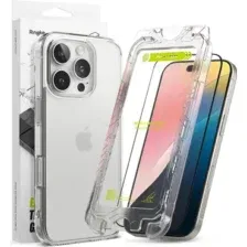 Защитное стекло Ringke Easy Slide 2шт для iPhone 15 / 16 Black