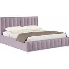 Кровать Хочу Домой Анкона с ПМ 180x200 (лаванда велюр 108)