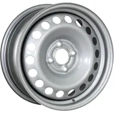 Штампованный диск Trebl R-1676 16x6.5" 4x100мм DIA 60.1мм ET 37мм Silver