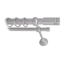 Карниз для штор Lm Decor Имидж 116 2р витой 25/16мм (сатин, 2.8м)