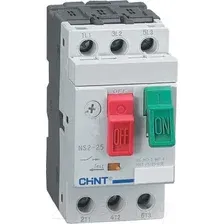 Автоматический выключатель пуска двигателя Chint NS2-25 0.63-1А / 495076