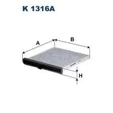 Салонный фильтр FILTRON K 1316A MAZDA CX-5 2.0i 11>