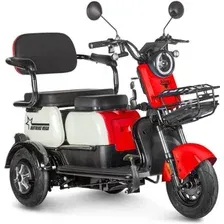 Электроскутер Rutrike Вега (красный)