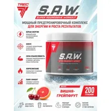 Предтренировочный комплекс Trec Nutrition S.A.W. вишня-грейпфрут (200г)