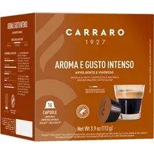 Кофе в капсулах Carraro AROMA E GUSTO INTENSO Dolce Gusto 16шт.