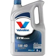 Моторное масло Valvoline SynPower MST C3 5W40 / 872386 (5л)