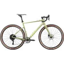Велосипед Stark GRL 700.5 D S 2025 HQ-0017962 (хаки матовый/лимонный, разобранный)