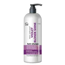 Шампунь FREZY GRAND VIOLET COLD BLONDE SHINE  violet pigment для нейтрализации желтого оттенка, 1000 мл