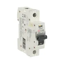 Автоматический выключатель IEK ARMAT M06N 1P 25А С 6кА (AR-M06N-1-C025)