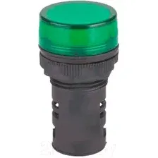 Лампа сигнальная Chint ND16-22DS/2 AC/DC 24В (R) 592940 (зеленый)