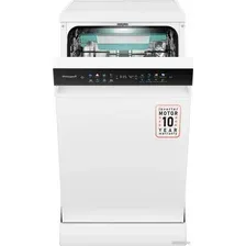 Отдельностоящая посудомоечная машина Weissgauff DW 4539 Inverter Touch AutoOpen White