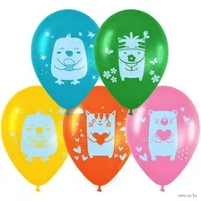 Набор воздушных шаров Brauberg Kids. Хром / 591884 (50шт)