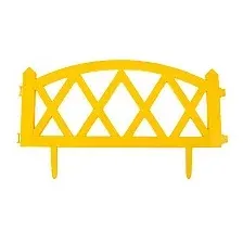 Изгородь декоративная Gardenplast Modern (желтый)