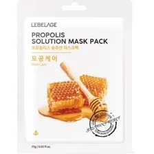 Маска для лица тканевая Lebelage Propolis Solution Mask (25г)