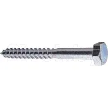 Шуруп Starfix Шестигранная головка 6x40 DIN 571 / SM-59711-3000 (3000шт, оцинкованный)