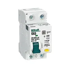 Диф. автомат АВДТ 1Р+N 16А 30мА тип AC хар. C ДИФ-103 4.5кА (Schneider)