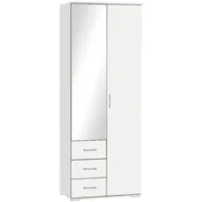 Шкаф распашной МДК ГШ1 2-х створчатый 800x450x2120 (белый)