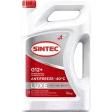 Антифриз Sintec Luxe G12+ -40 / 614504 (10кг, красный)