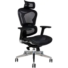 офисное компьютерное кресло Norden Hero Black, черный