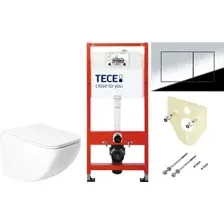 Унитаз подвесной Saniteco KW-99048 + TECE Kit 9400412