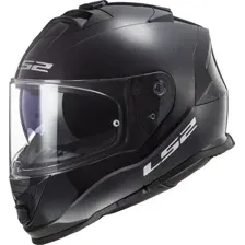 Мотошлем LS2 FF800 Storm II Solid (XS, глянцевый черный)