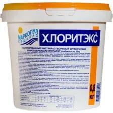 Средство для дезинфекции воды Маркопул Кемиклс Хлоритэкс, 90065, таблетки 20 г, 0.8 кг