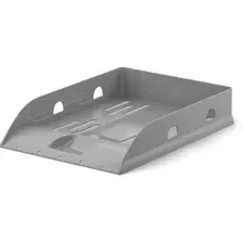 Лоток для бумаг Erich Krause Base Classic 57932 (серый)