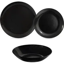 Тарелка обеденная Luminarc Diana Black V0121