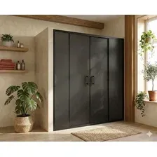 Душевая дверь MaybahGlass 195x190 MGD-1830-6 (графитовое матовое стекло/черный)