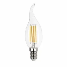 Лампа светодиодная LED FIL "Свеча на ветру" Smartbuy-C37-8W/4000/E14 (SBL-C37FCan-8-40K-E14) арт. 8903058