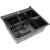 Кухонная мойка Diamond 600*500, коландер, дозатор BLACK DECOR