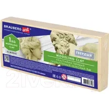 Пластилин скульптурный Brauberg Art Classic / 106527 (телесный)