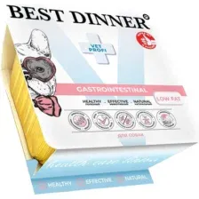 Консервированный корм для собак Best Dinner Vet Profi Gastrointestinal Low Fat Паштет с индейкой (100 г)