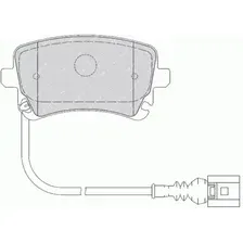 Тормозные колодки дисковые задняя ось FERODO FVR1644