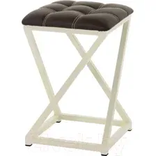 Табурет AMC Comfort 8К3.2 (кожзам венге/слоновая кость)
