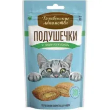 Подушечки с пюре из курицы для кошек 30 г