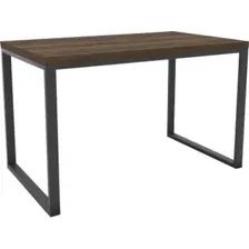 Стол Hype Mebel Чикаго 110x50 (черный/дуб галифакс олово)