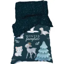 Комплект постельного белья Этель Winter Fairytale 1.5сп / 7655003