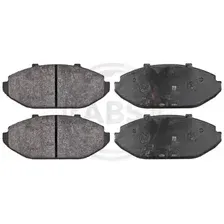 Тормозные колодки дисковые передняя ось A.B.S. 38748