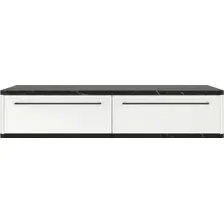 Туалетный столик без зеркала Shtabe Royal 5210 эко (мрамор неро/р.черная)
