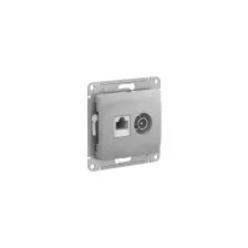Розетка компьютерная Systeme Electric Glossa GSL000389