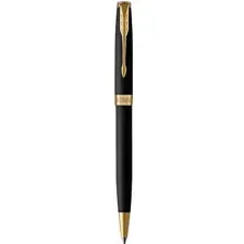 Ручка шариковая имиджевая Parker Sonnet Core Matte Black GT M 1931519