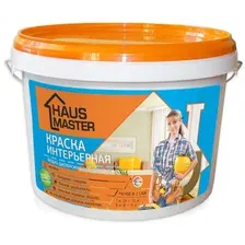 MAV Краска HAUS MASTER интерьерная белая матовая 3л (4,0 кг)