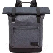 Рюкзак Grizzly RQL-315-1 (черный/серый)