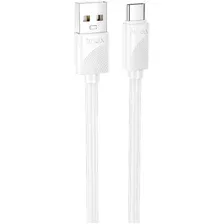 Кабель Hoco X114 Energy 3.0A USB Type-A - USB Type-C (1 м, белый)