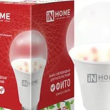 Светодиодная лампочка In Home LED-A60 Pro-Фито полный спектр 15 Вт 230В Е27