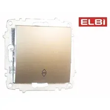 Выключатель El-Bi Zena-Vega / 609-011400-209 (титан)