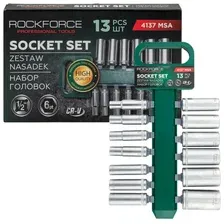 Набор головок слесарных RockForce RF-4137 MSA (64132)