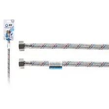 AV engineering AVE200250 Подводка гибкая, SUS, гайка 1/2" - гайка 1/2" 250см Engineering (10 Bar, 75°С, в пакете)