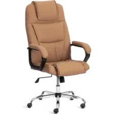 Кресло офисное Tetchair Bergamo (светло-коричневый)